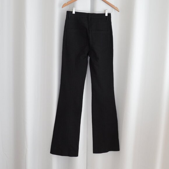 NWOT Judith and Charles High Rise Flare Black Jeans Pants Sz 0 - Picture 3 of 8